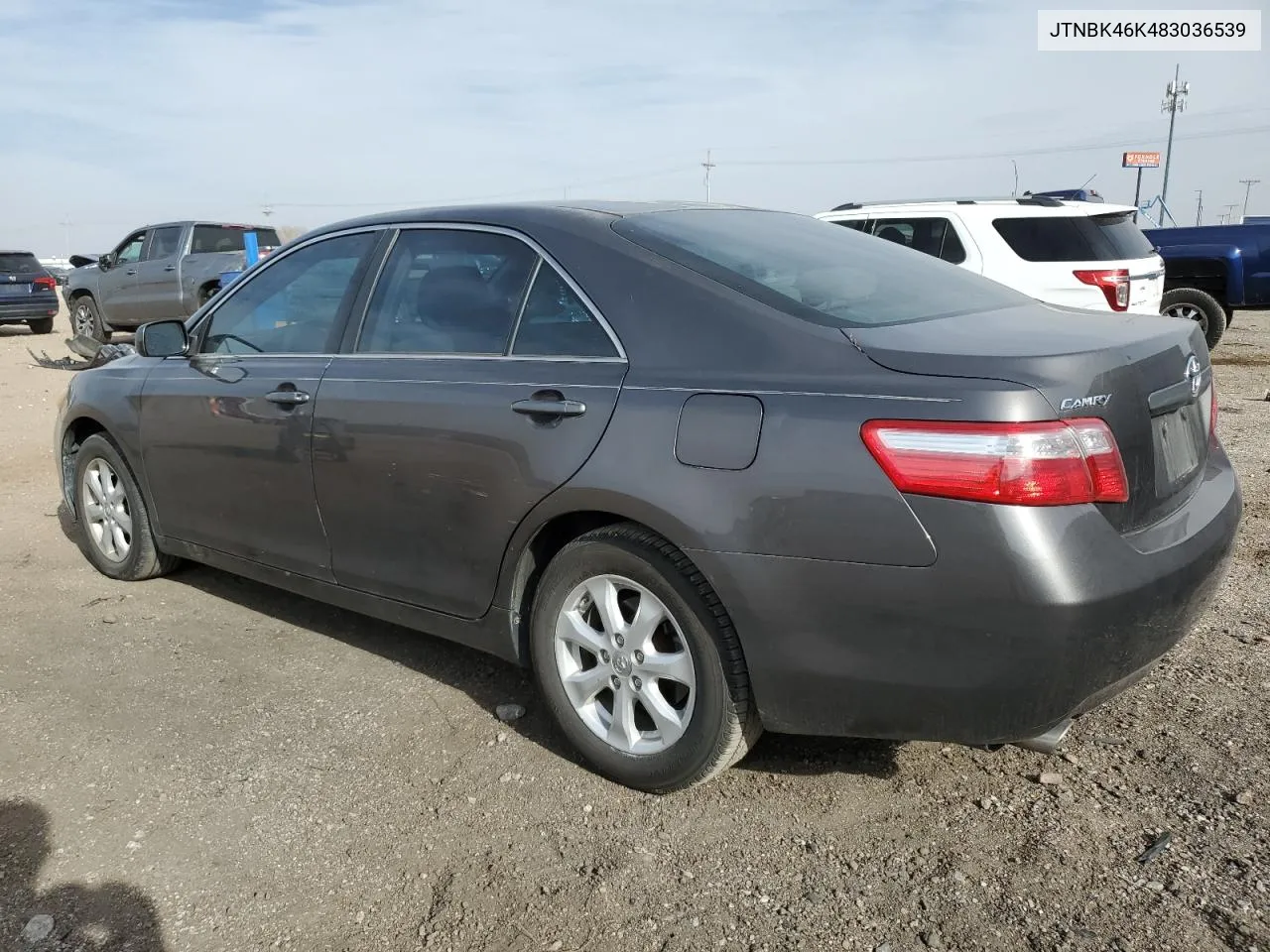 2008 Toyota Camry Le VIN: JTNBK46K483036539 Lot: 78372634