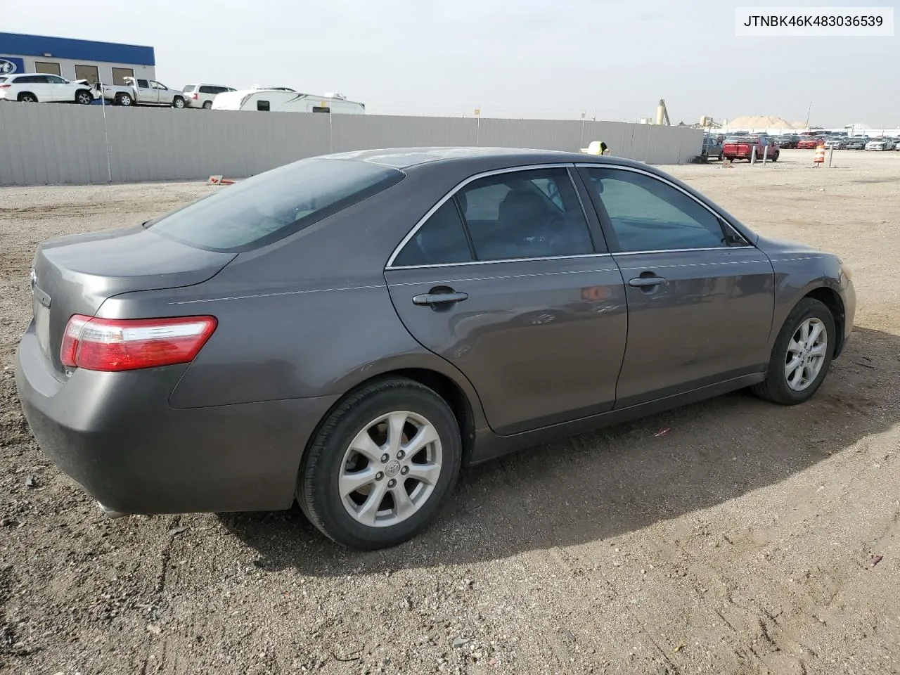 2008 Toyota Camry Le VIN: JTNBK46K483036539 Lot: 78372634