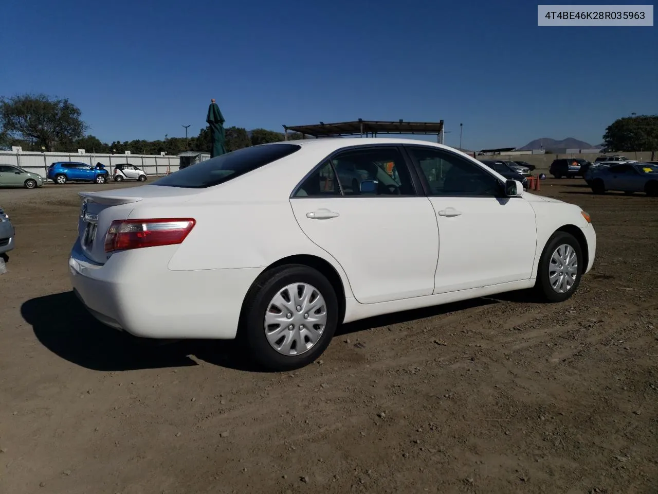 2008 Toyota Camry Ce VIN: 4T4BE46K28R035963 Lot: 78411564