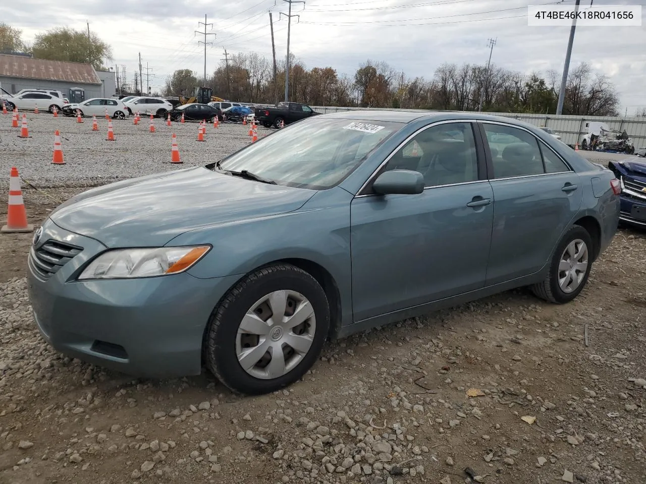 2008 Toyota Camry Ce VIN: 4T4BE46K18R041656 Lot: 78476424