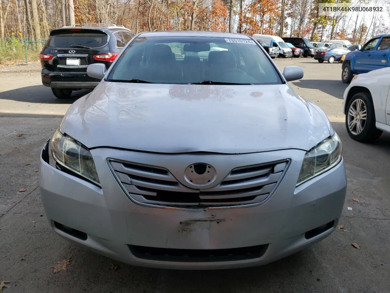 2008 Toyota Camry Le VIN: 4T1BK46K98U068932 Lot: 78510124