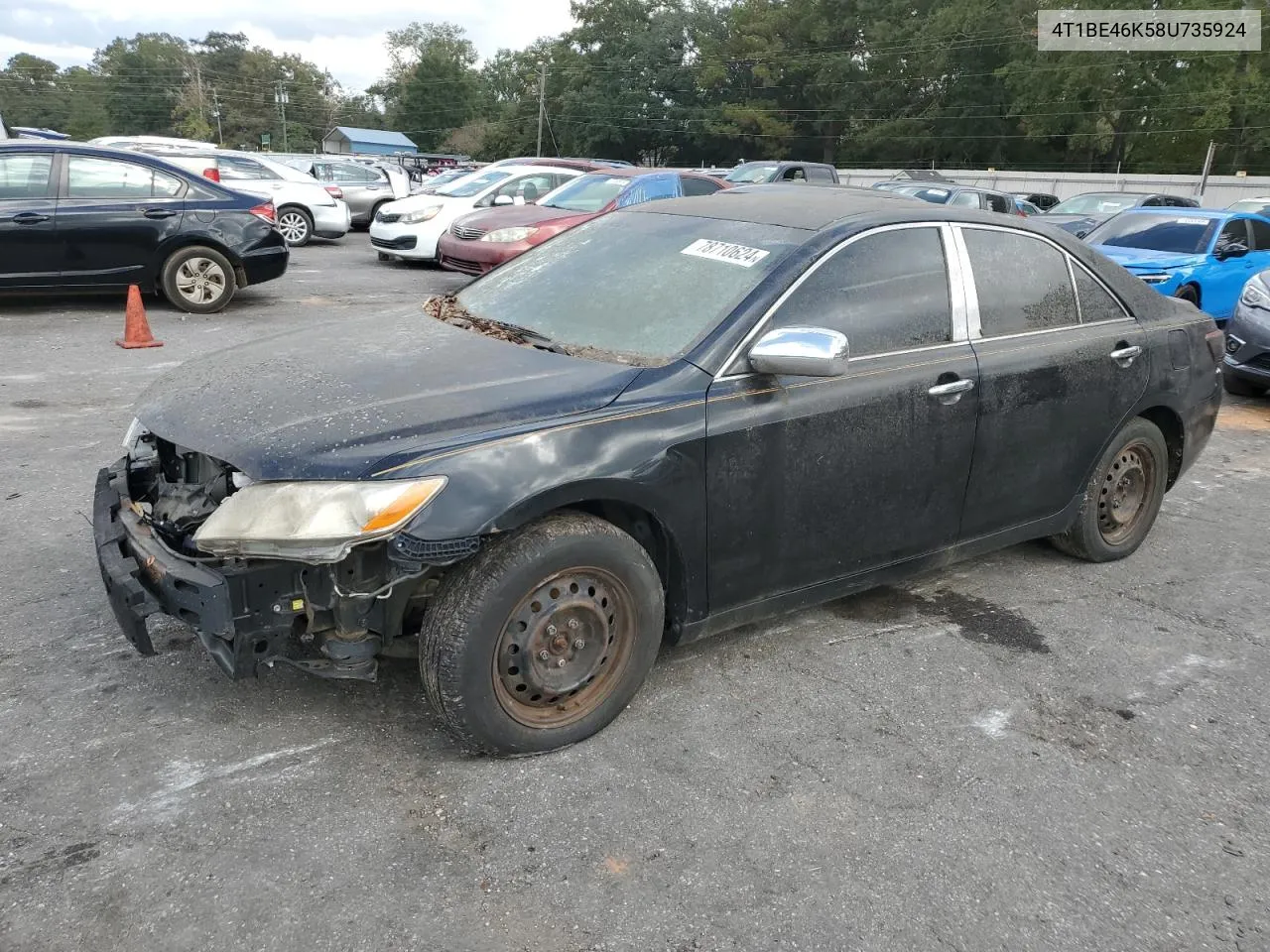 2008 Toyota Camry Ce VIN: 4T1BE46K58U735924 Lot: 78710624