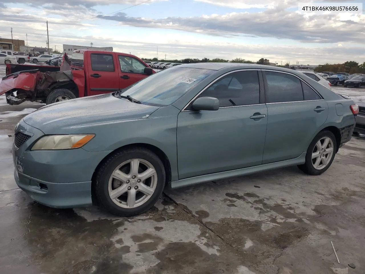 2008 Toyota Camry Le VIN: 4T1BK46K98U576656 Lot: 78737194