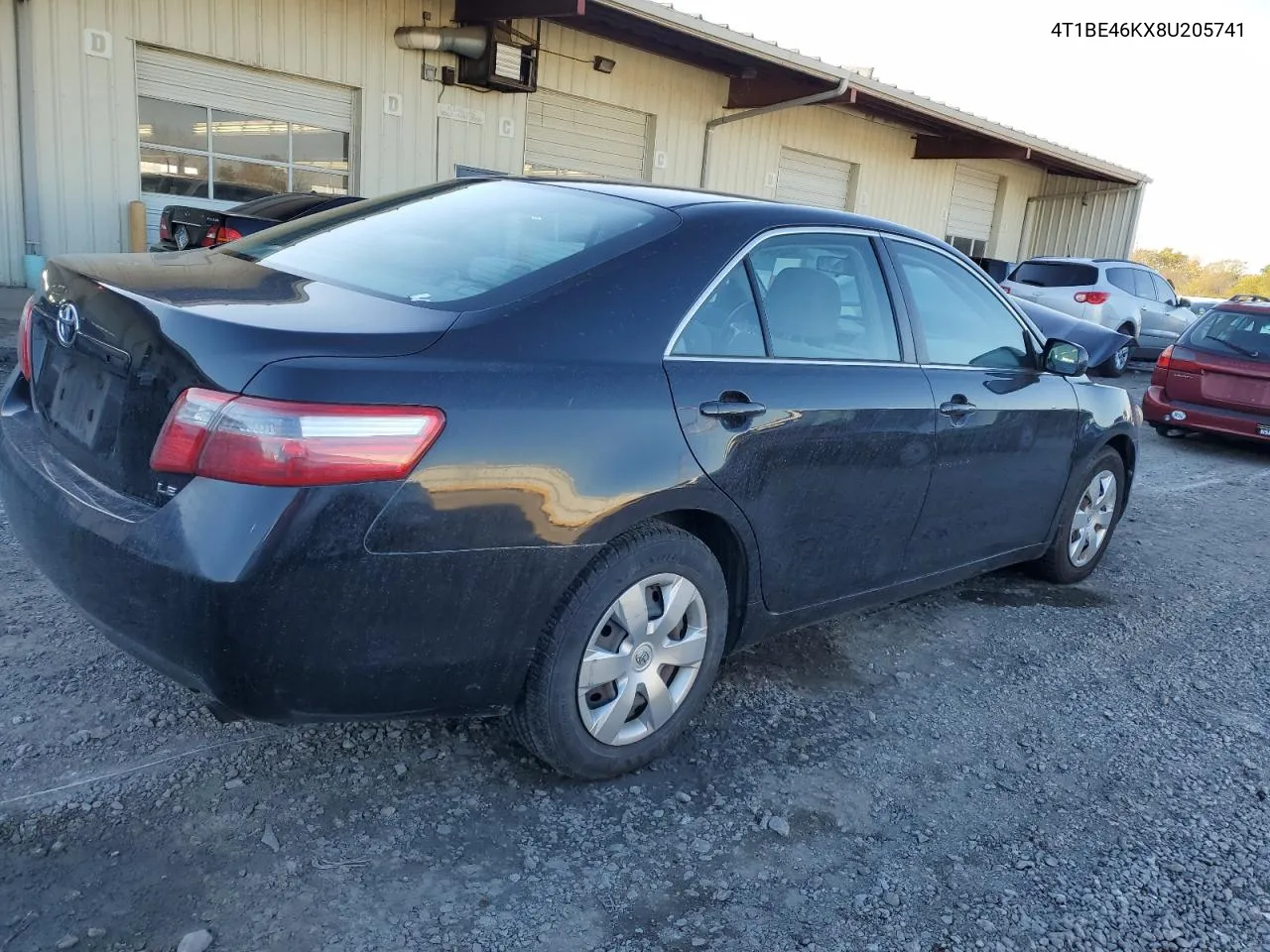 2008 Toyota Camry Ce VIN: 4T1BE46KX8U205741 Lot: 78742194