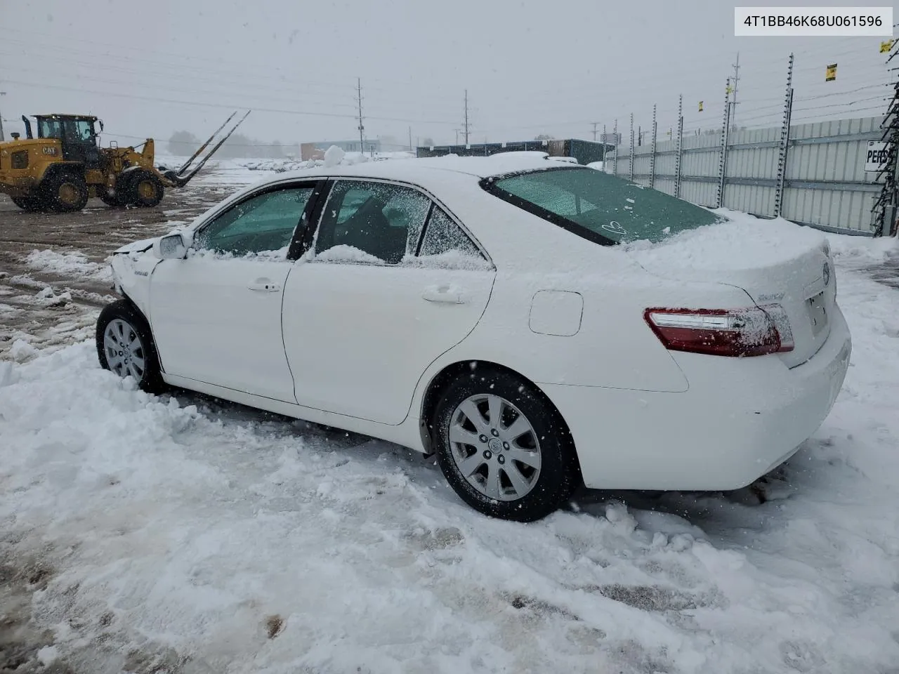 2008 Toyota Camry Hybrid VIN: 4T1BB46K68U061596 Lot: 78874624