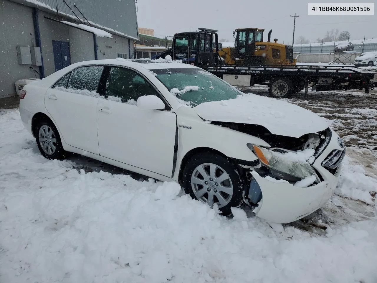 2008 Toyota Camry Hybrid VIN: 4T1BB46K68U061596 Lot: 78874624