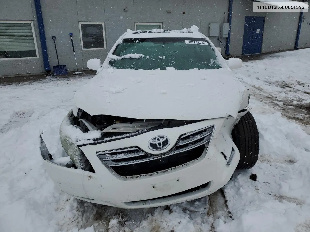 2008 Toyota Camry Hybrid VIN: 4T1BB46K68U061596 Lot: 78874624