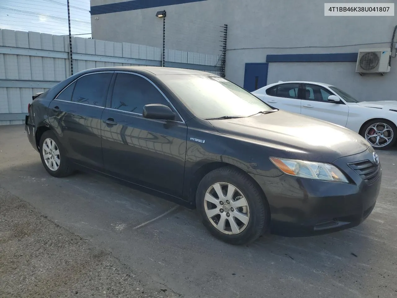 2008 Toyota Camry Hybrid VIN: 4T1BB46K38U041807 Lot: 78953804