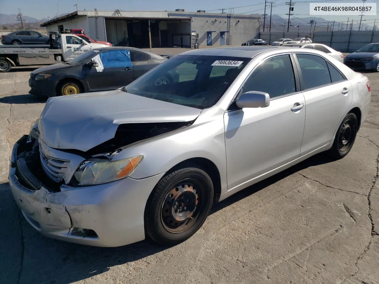 2008 Toyota Camry Ce VIN: 4T4BE46K98R045857 Lot: 79063634