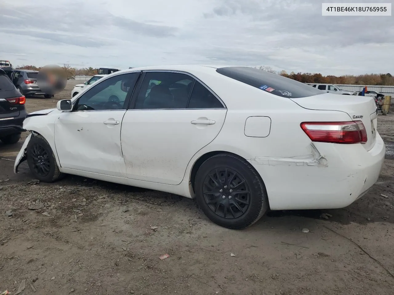 2008 Toyota Camry Ce VIN: 4T1BE46K18U765955 Lot: 79183444