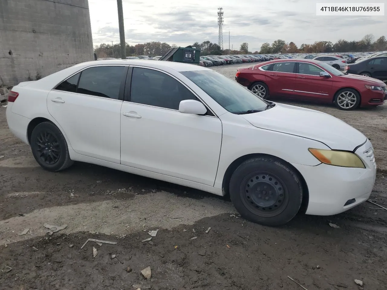 2008 Toyota Camry Ce VIN: 4T1BE46K18U765955 Lot: 79183444