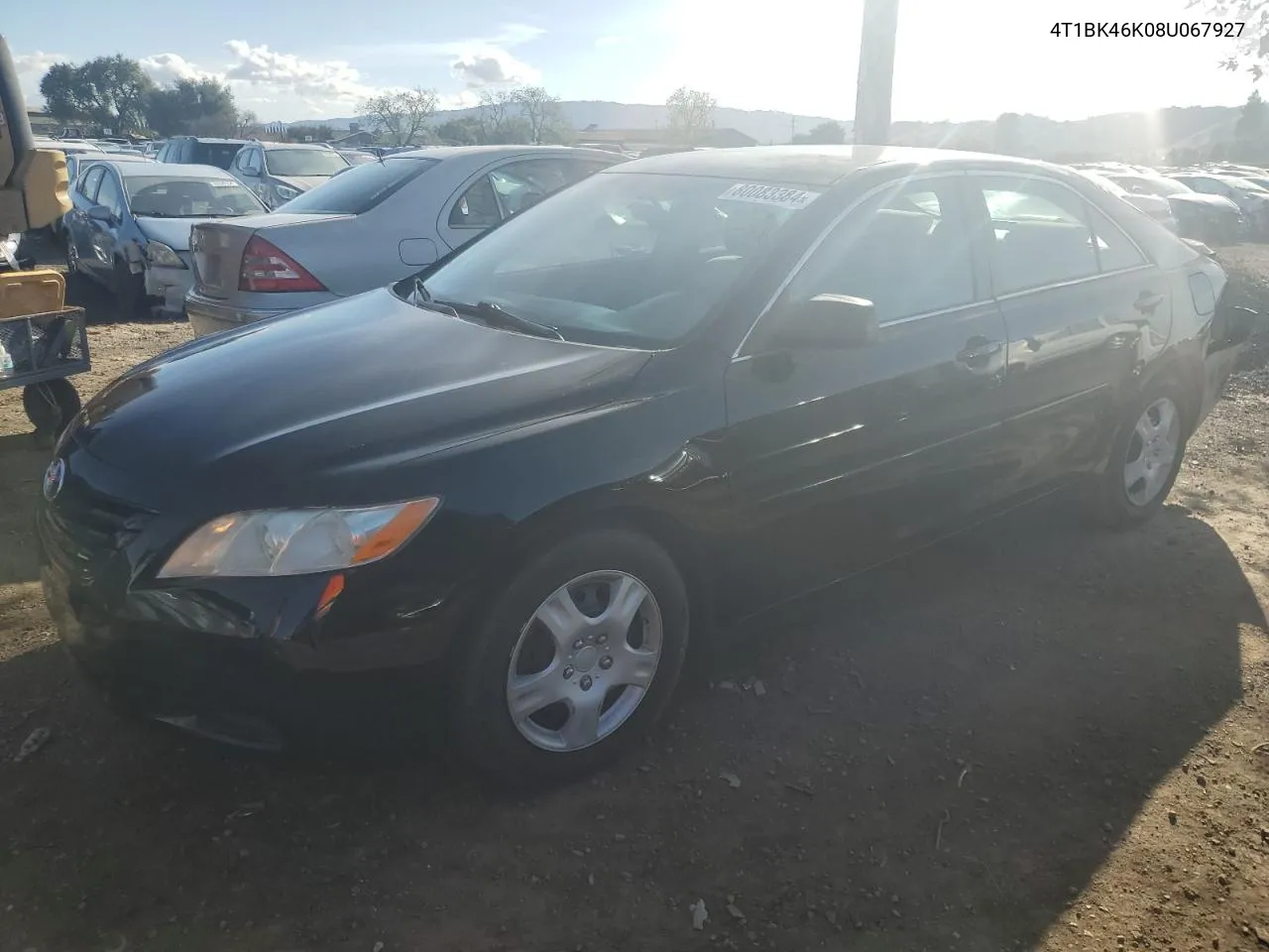 2008 Toyota Camry Le VIN: 4T1BK46K08U067927 Lot: 80083384