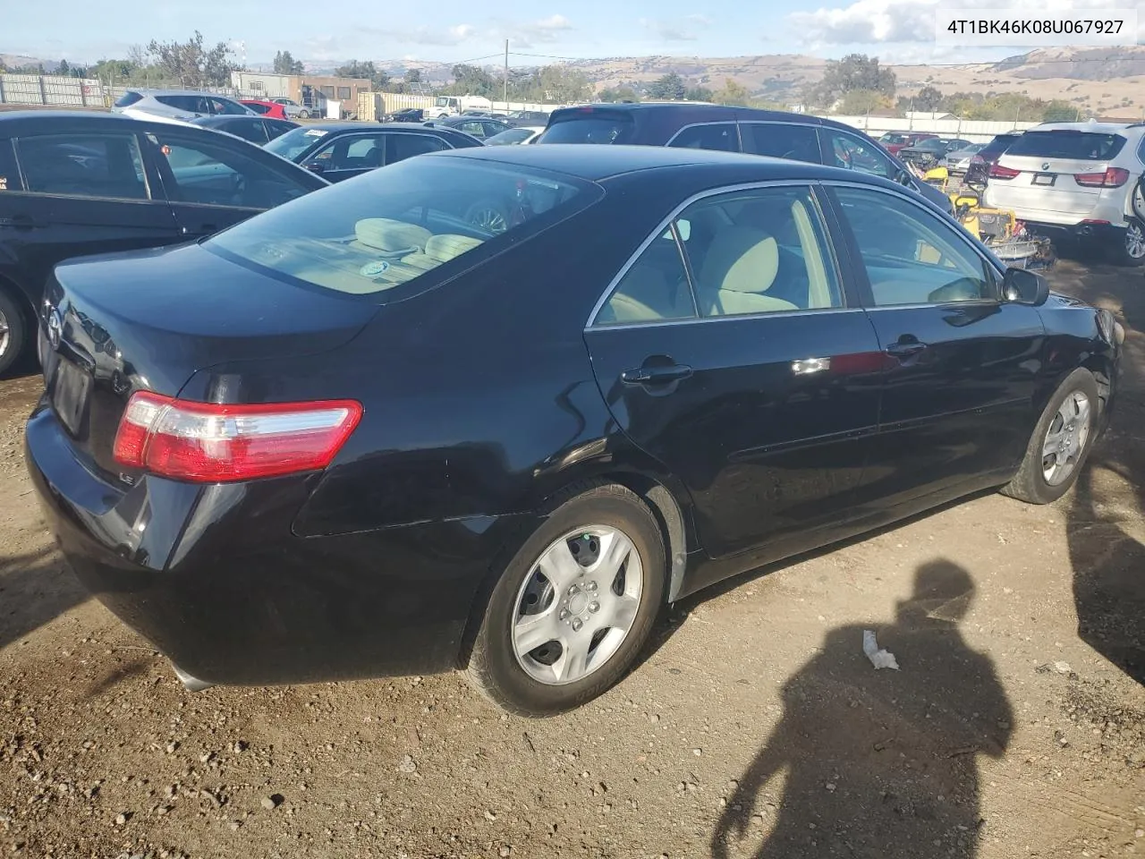 2008 Toyota Camry Le VIN: 4T1BK46K08U067927 Lot: 80083384