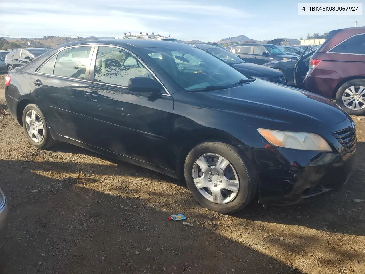 2008 Toyota Camry Le VIN: 4T1BK46K08U067927 Lot: 80083384