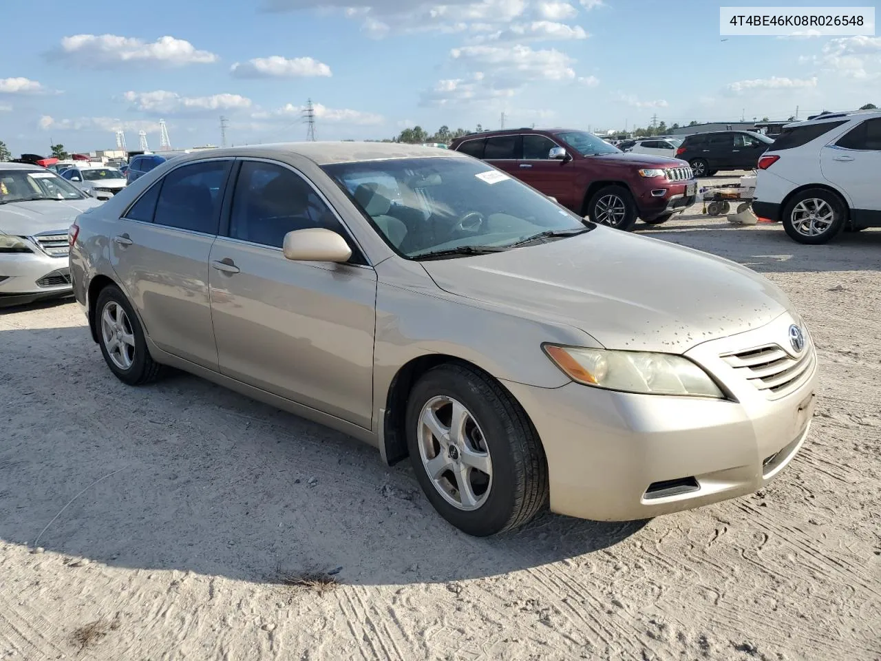 2008 Toyota Camry Ce VIN: 4T4BE46K08R026548 Lot: 80368384