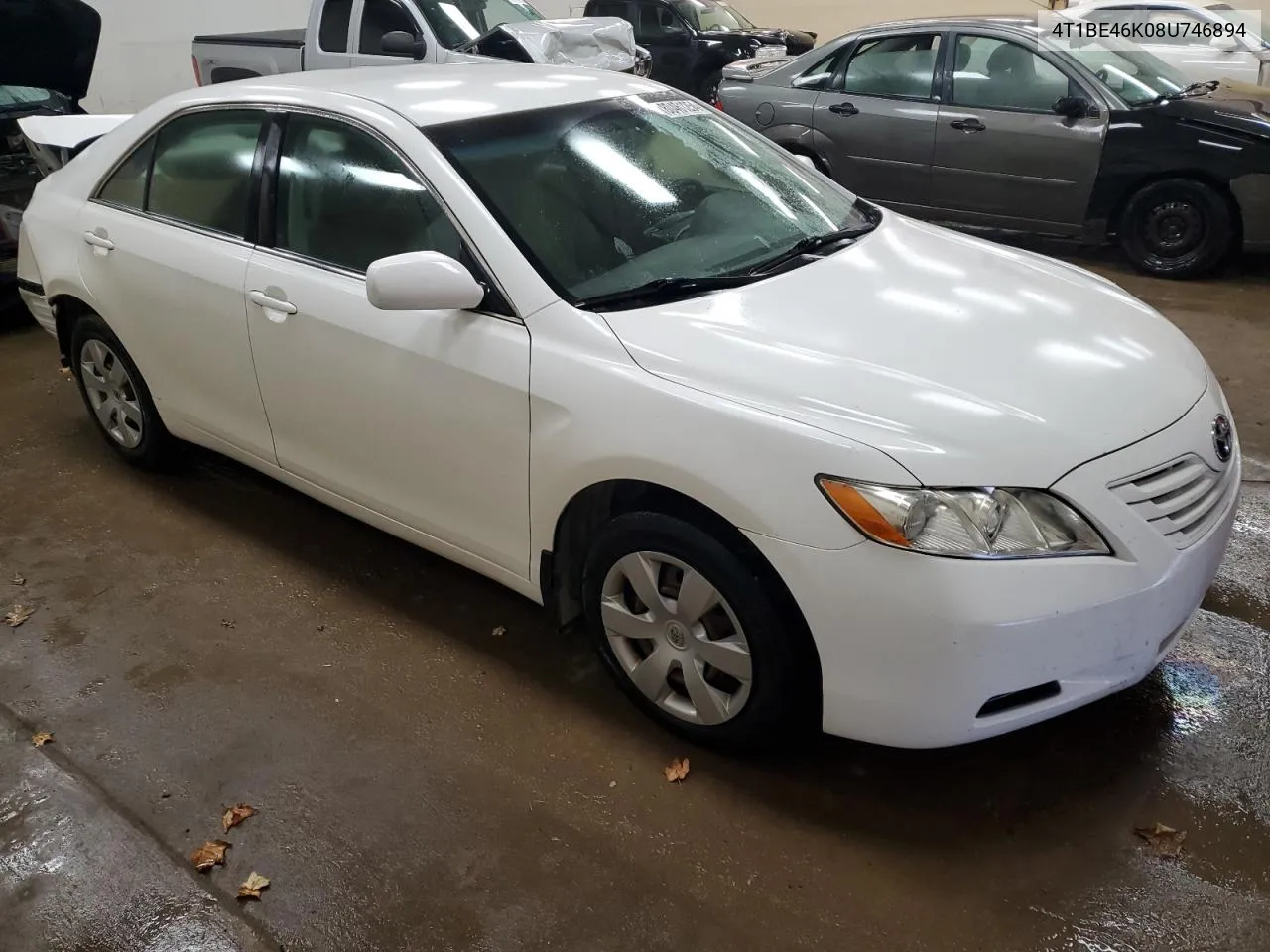 2008 Toyota Camry Ce VIN: 4T1BE46K08U746894 Lot: 80461254