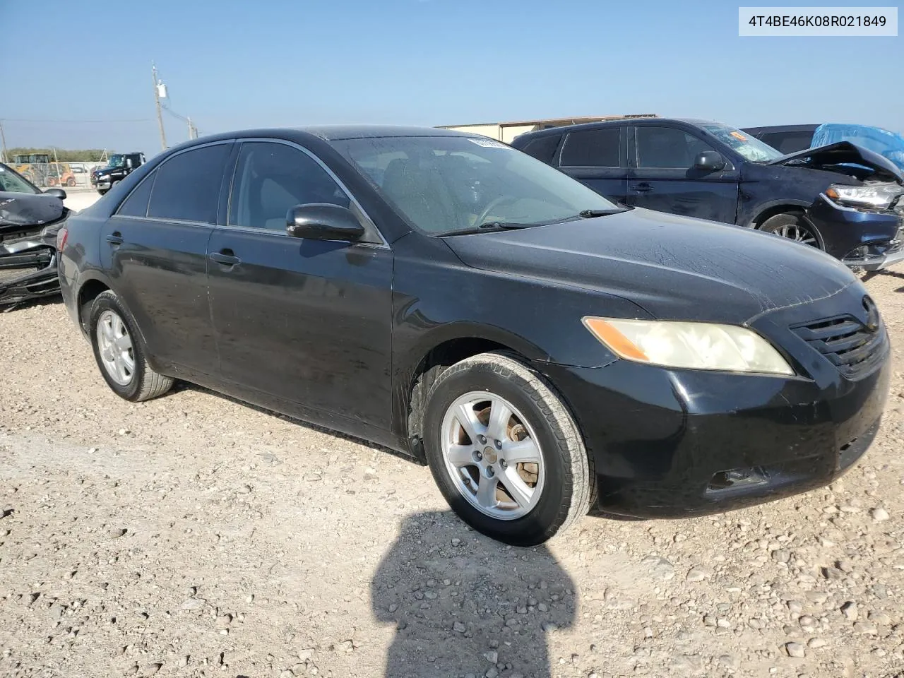 2008 Toyota Camry Ce VIN: 4T4BE46K08R021849 Lot: 80708694