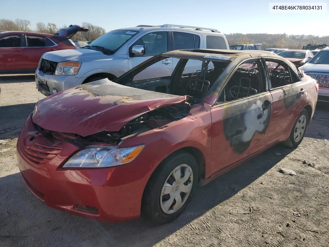 2008 Toyota Camry Ce VIN: 4T4BE46K78R034131 Lot: 81681093