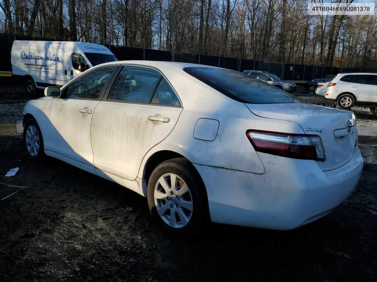 4T1BB46K69U081378 2009 Toyota Camry Hybrid