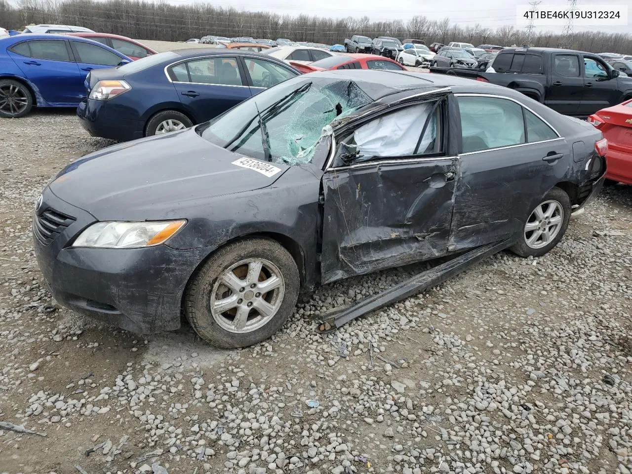 2009 Toyota Camry Base VIN: 4T1BE46K19U312324 Lot: 45136004