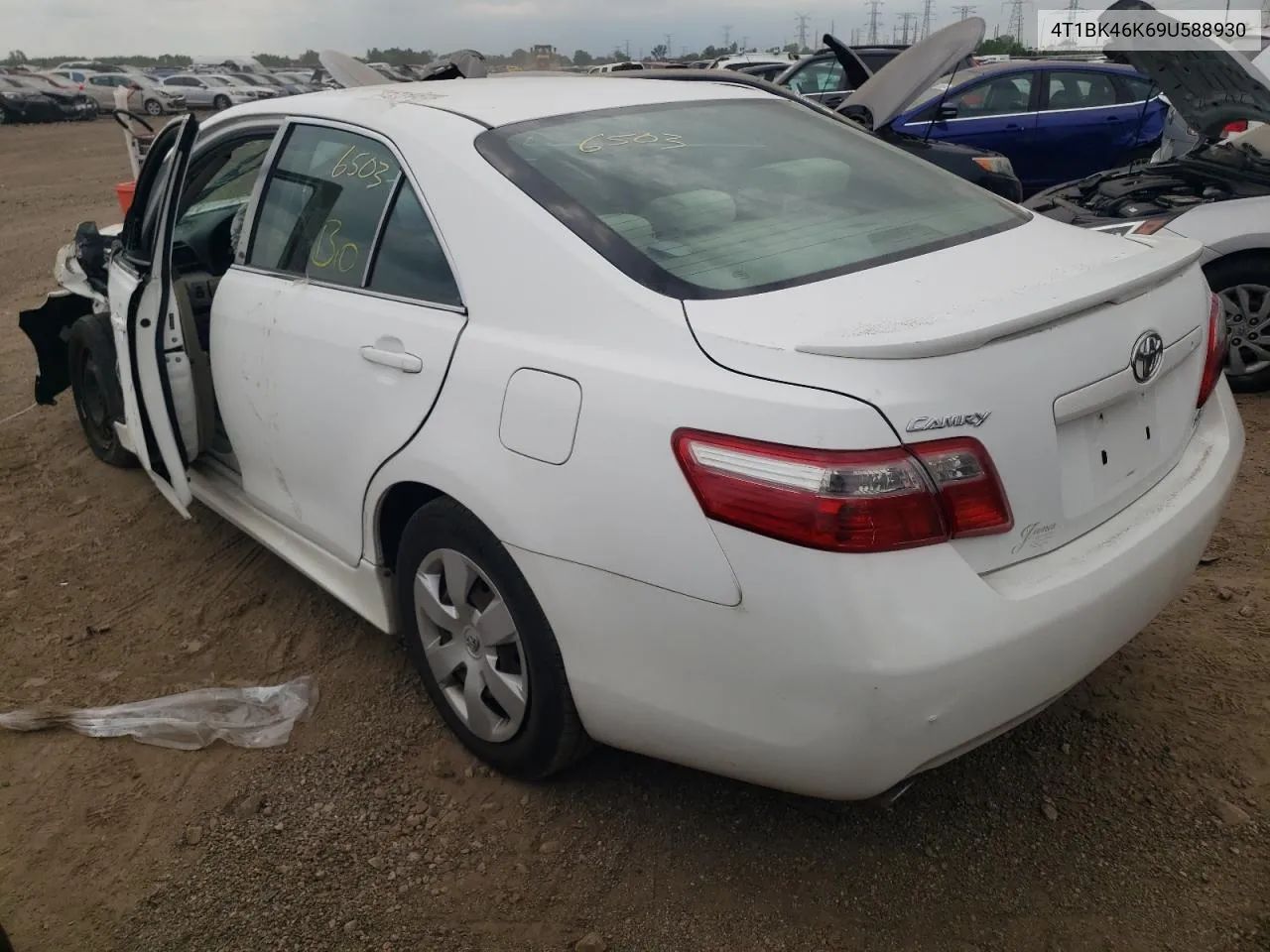 2009 Toyota Camry Se VIN: 4T1BK46K69U588930 Lot: 55021954