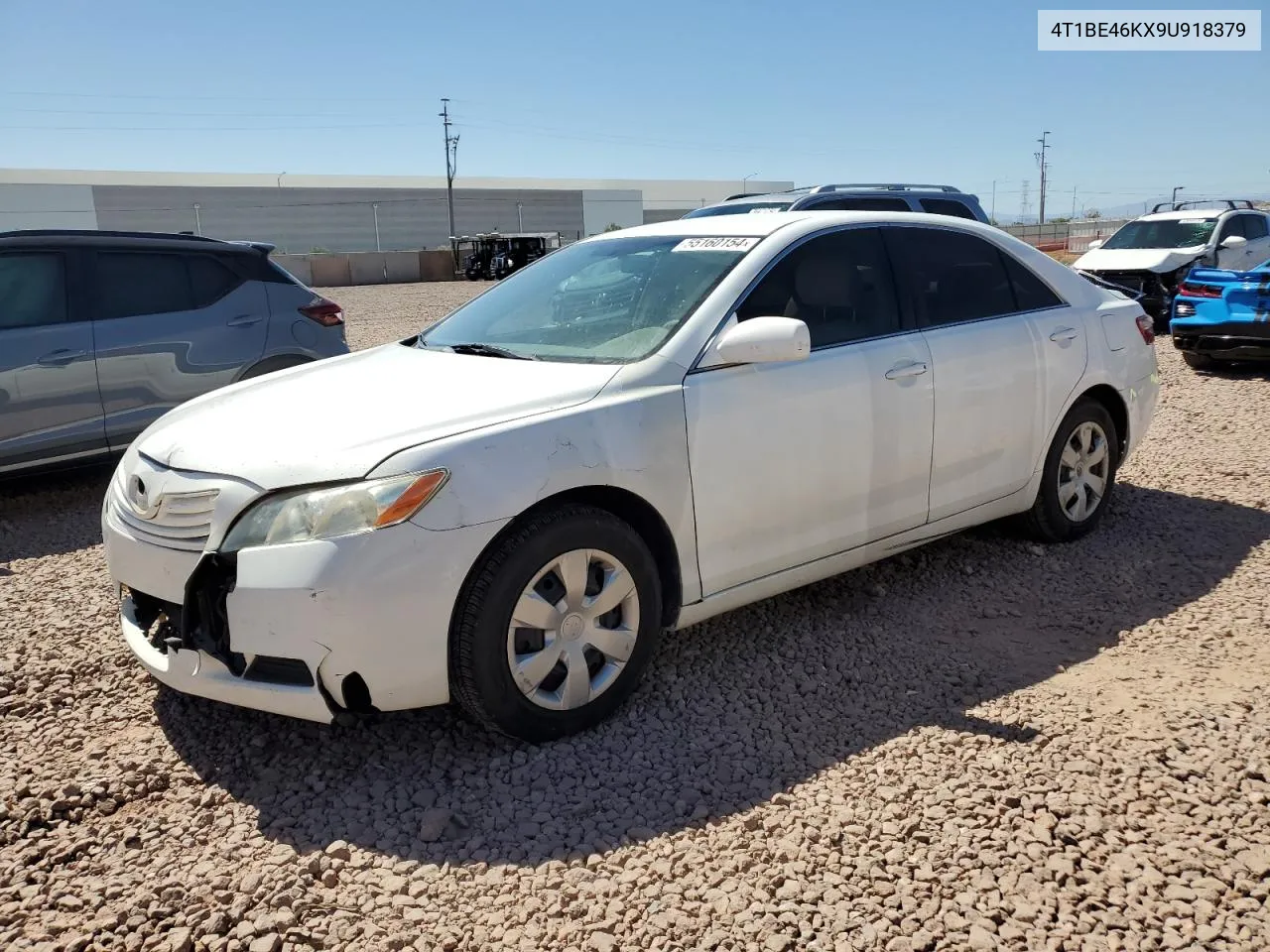 2009 Toyota Camry Base VIN: 4T1BE46KX9U918379 Lot: 55160154