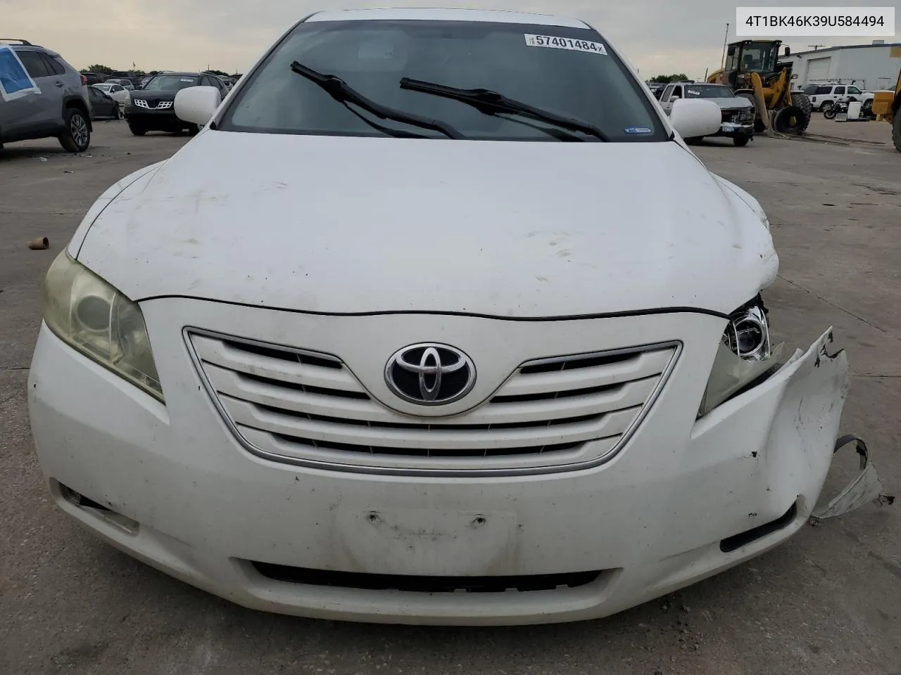 2009 Toyota Camry Se VIN: 4T1BK46K39U584494 Lot: 57401484