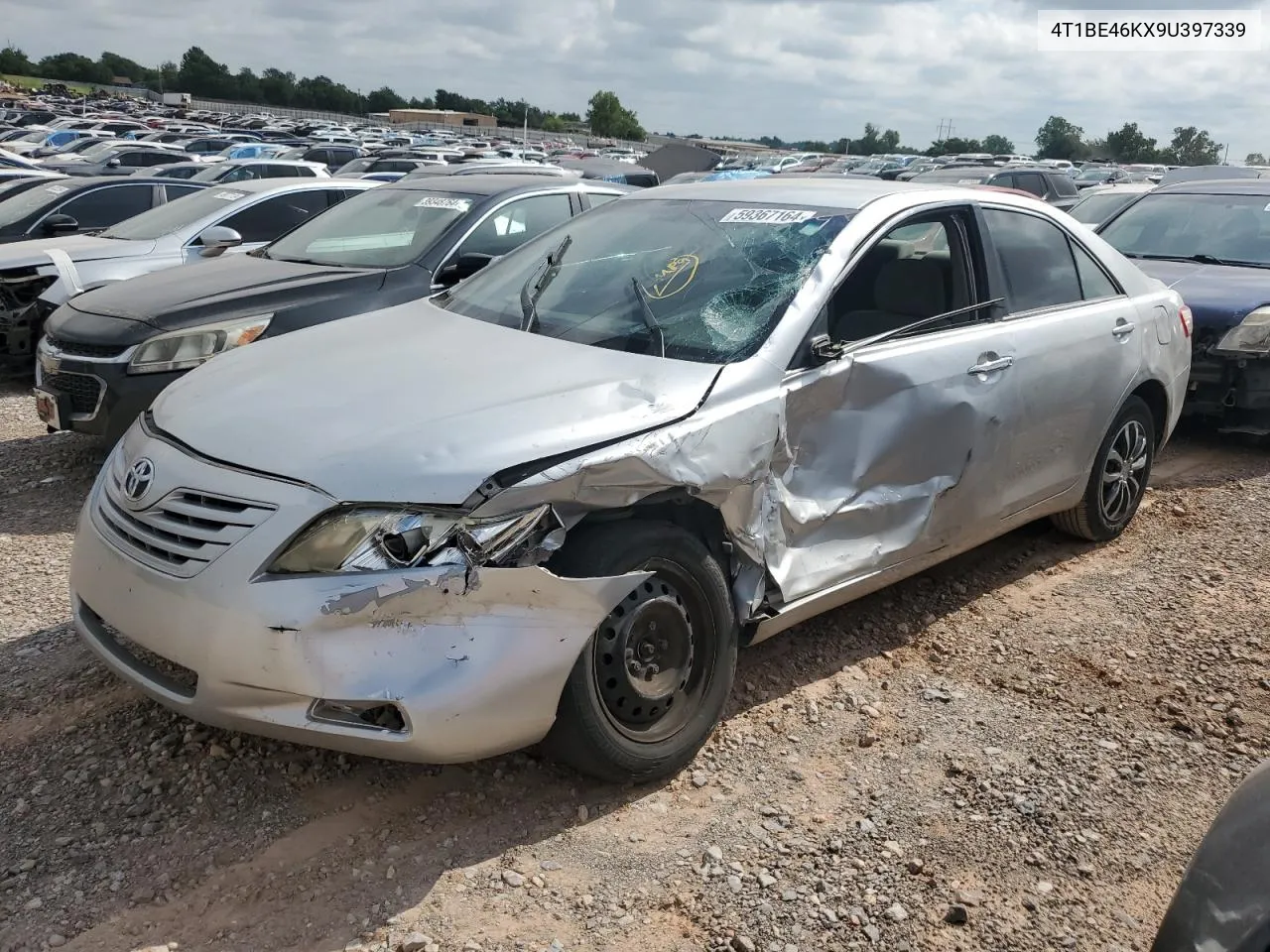 2009 Toyota Camry Base VIN: 4T1BE46KX9U397339 Lot: 59367164