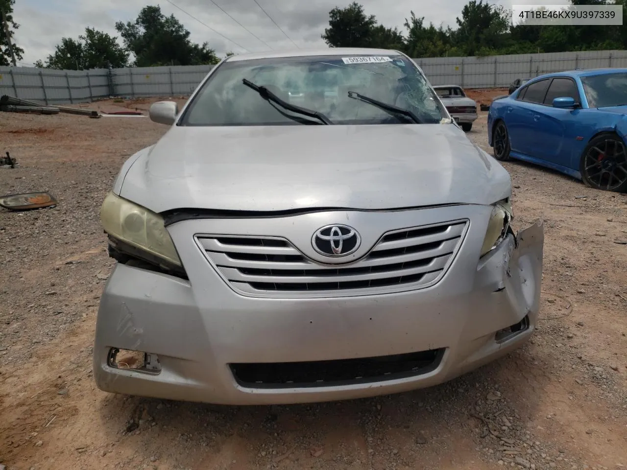 2009 Toyota Camry Base VIN: 4T1BE46KX9U397339 Lot: 59367164