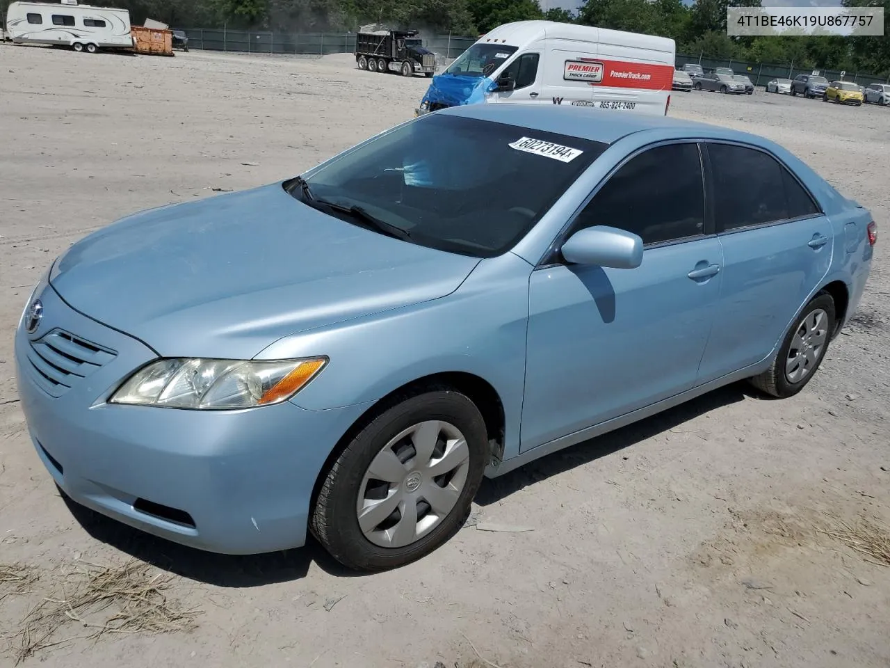 4T1BE46K19U867757 2009 Toyota Camry Base