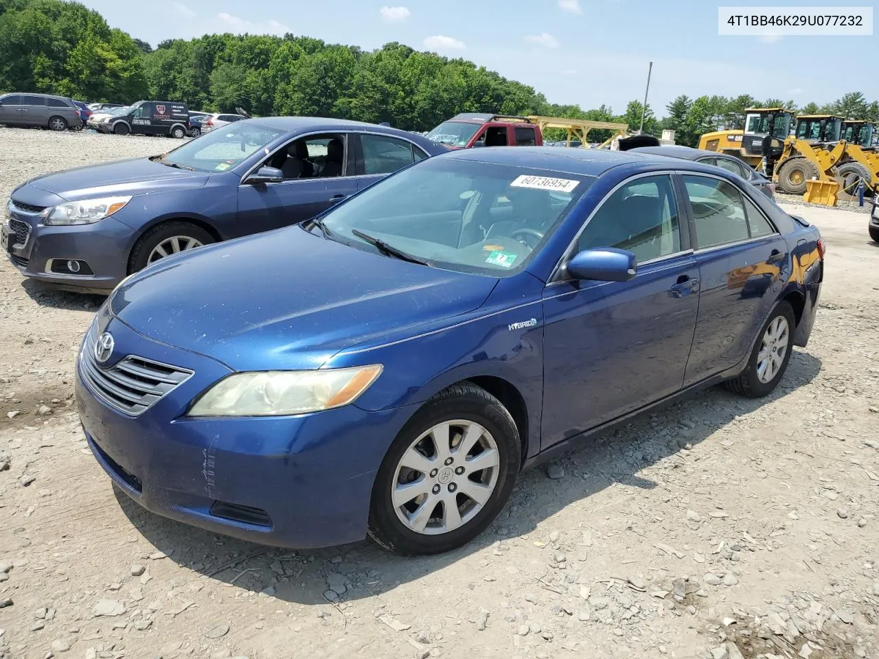 2009 Toyota Camry Hybrid VIN: 4T1BB46K29U077232 Lot: 60736954