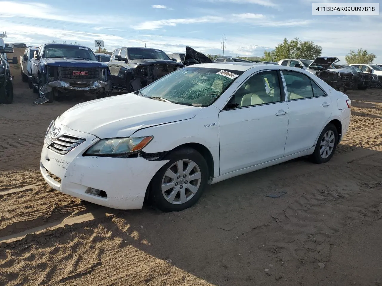 2009 Toyota Camry Hybrid VIN: 4T1BB46K09U097818 Lot: 60906484