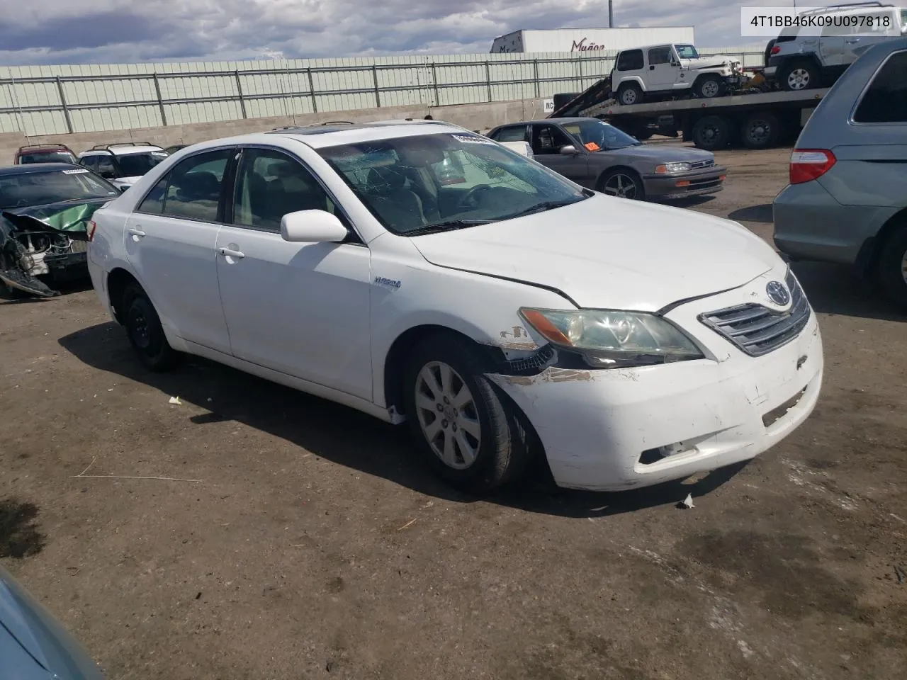 2009 Toyota Camry Hybrid VIN: 4T1BB46K09U097818 Lot: 60906484