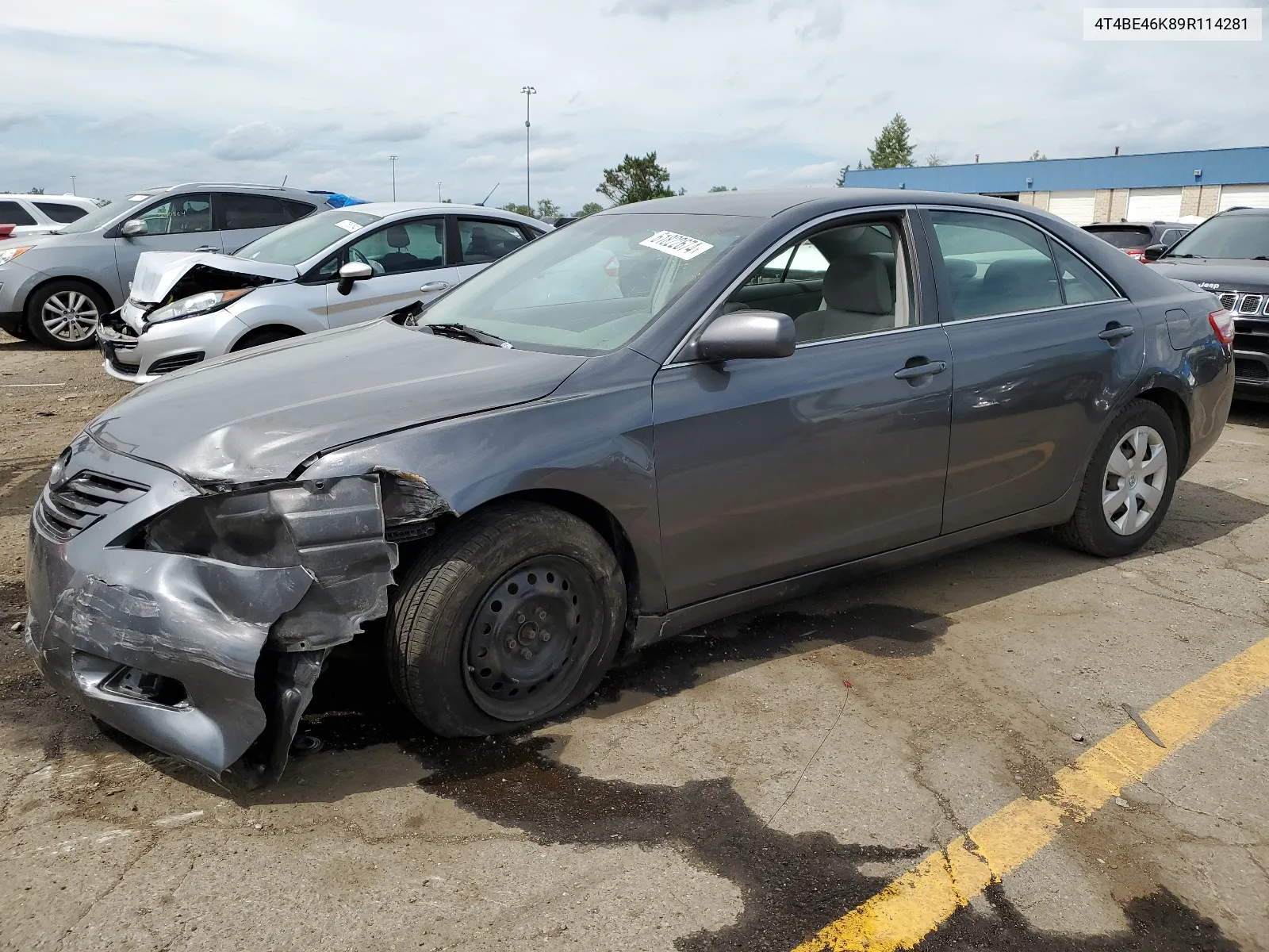 2009 Toyota Camry Base VIN: 4T4BE46K89R114281 Lot: 61822674