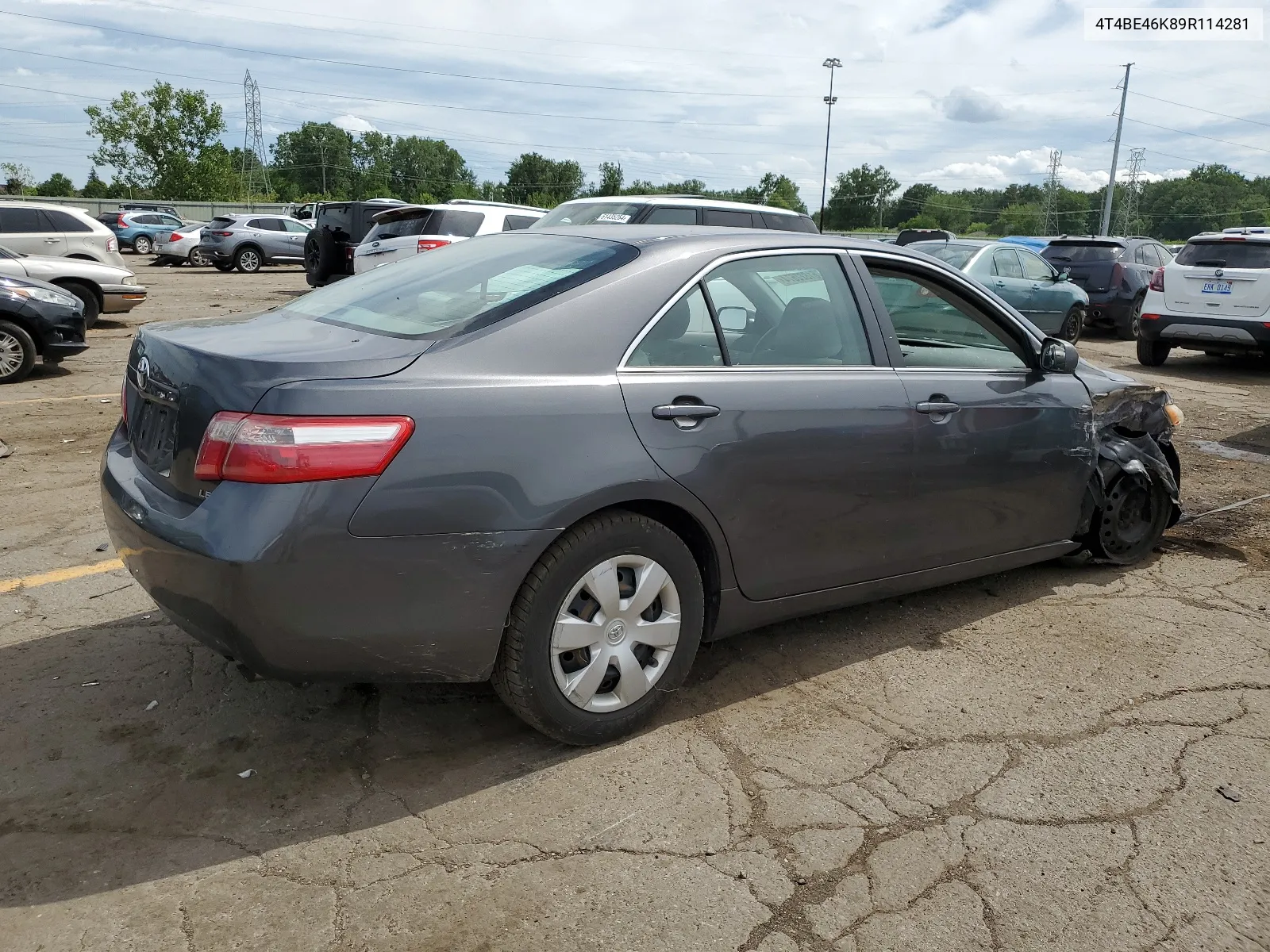 2009 Toyota Camry Base VIN: 4T4BE46K89R114281 Lot: 61822674