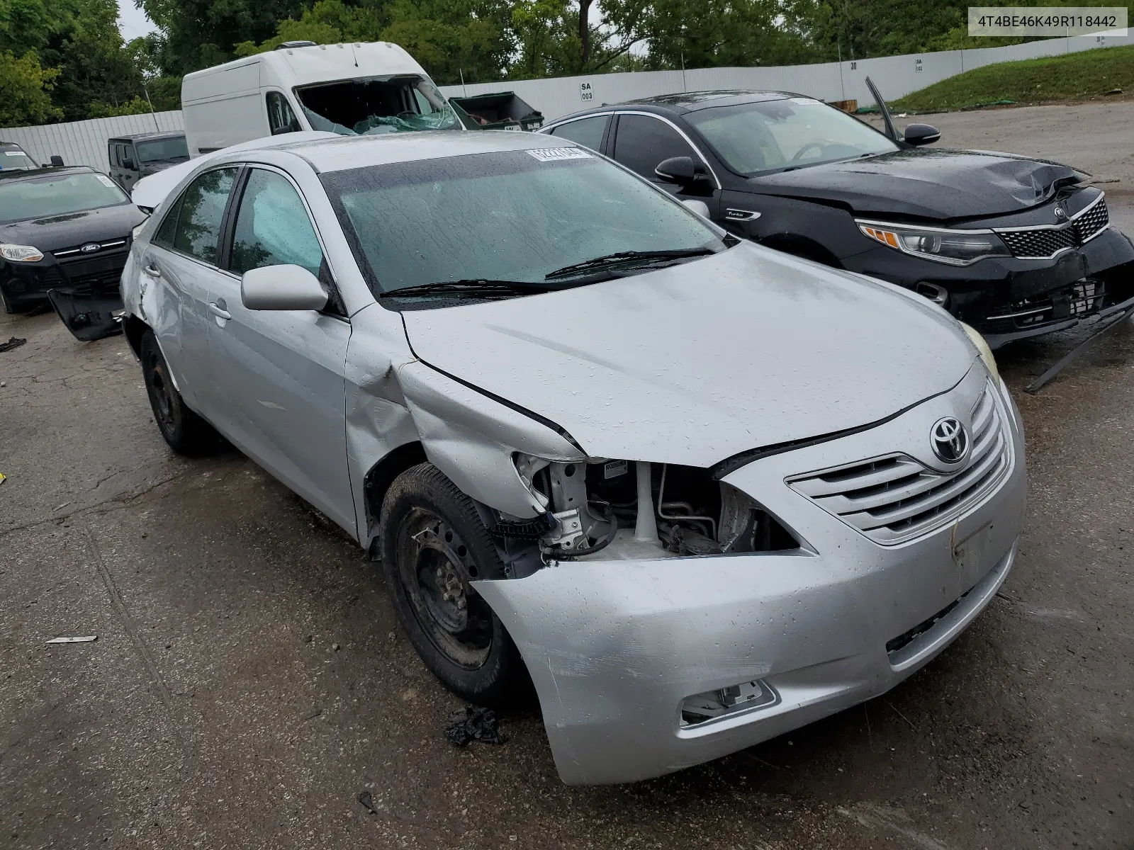 2009 Toyota Camry Base VIN: 4T4BE46K49R118442 Lot: 62227644