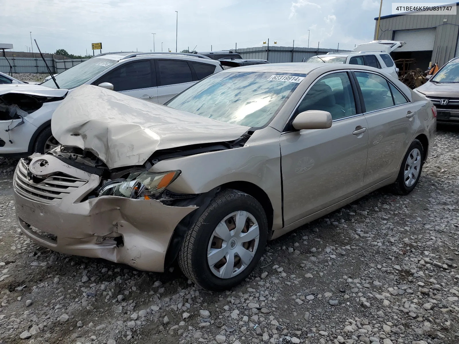 2009 Toyota Camry Base VIN: 4T1BE46K59U831747 Lot: 62319914