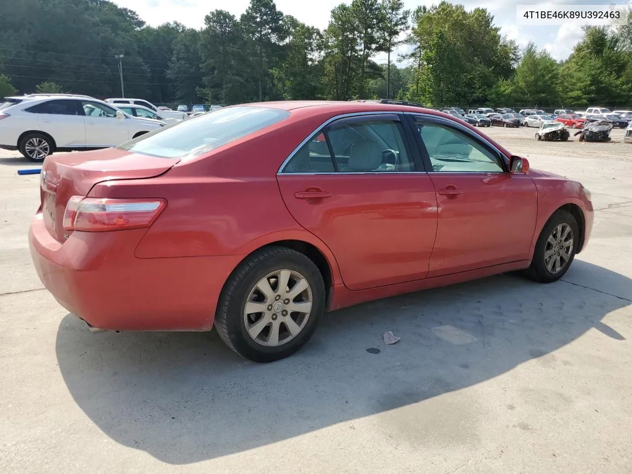 2009 Toyota Camry Base VIN: 4T1BE46K89U392463 Lot: 62875614