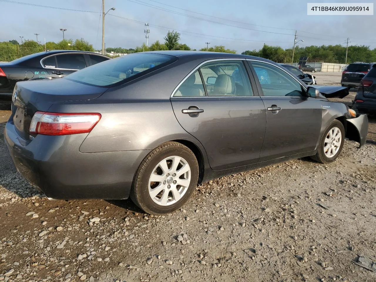 2009 Toyota Camry Hybrid VIN: 4T1BB46K89U095914 Lot: 64963604