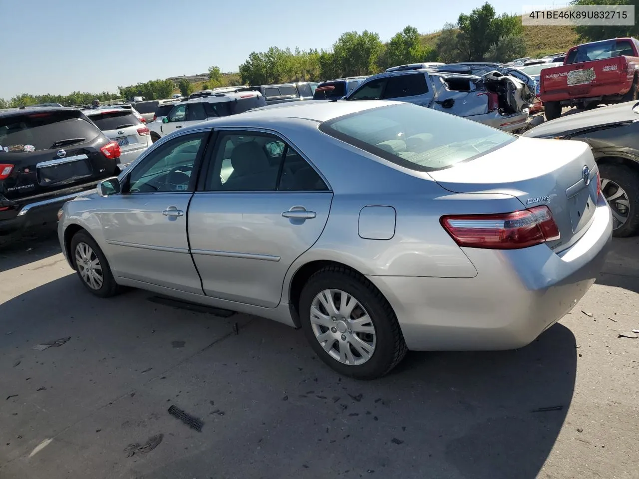 2009 Toyota Camry Base VIN: 4T1BE46K89U832715 Lot: 64989364