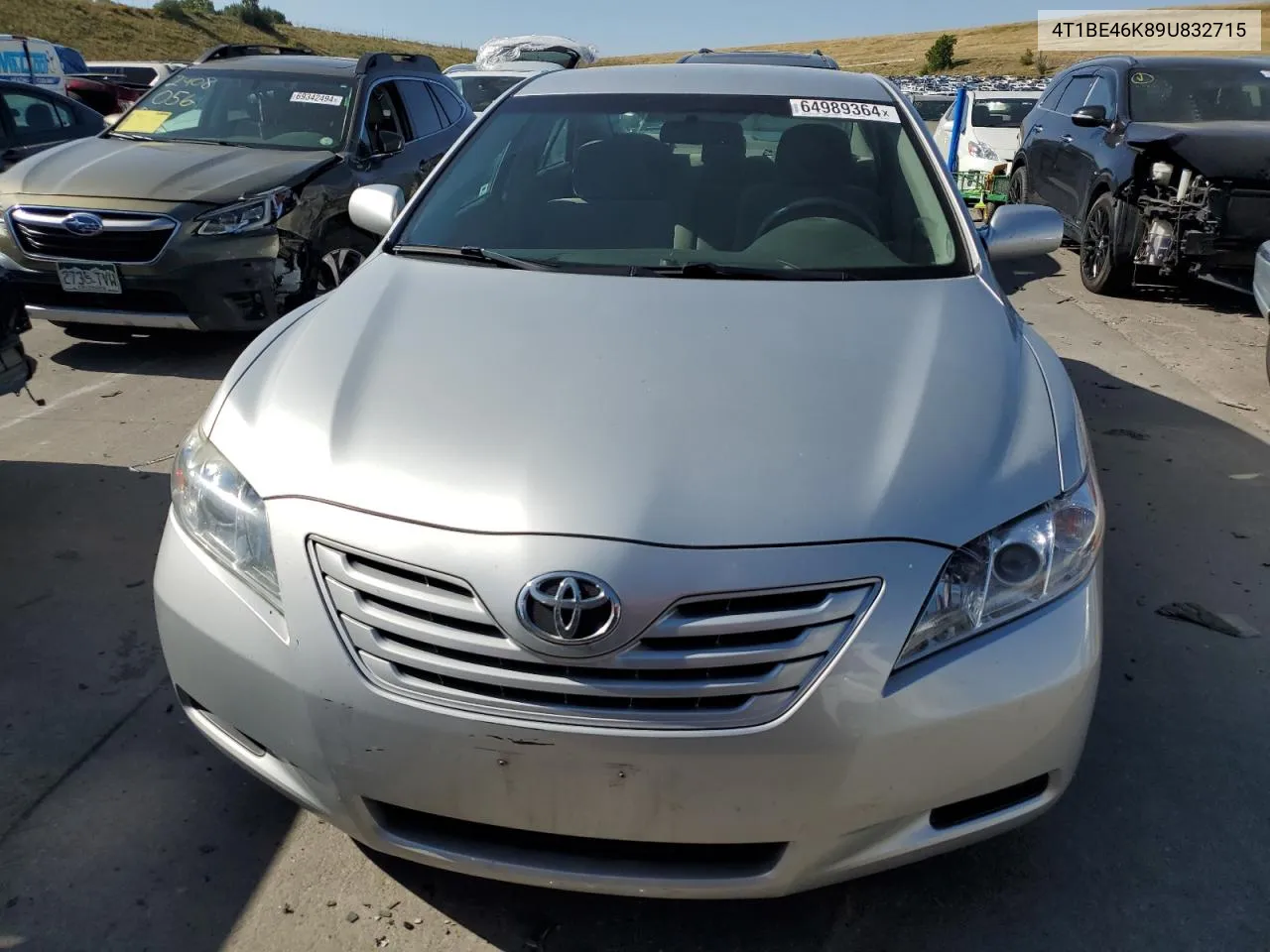 2009 Toyota Camry Base VIN: 4T1BE46K89U832715 Lot: 64989364