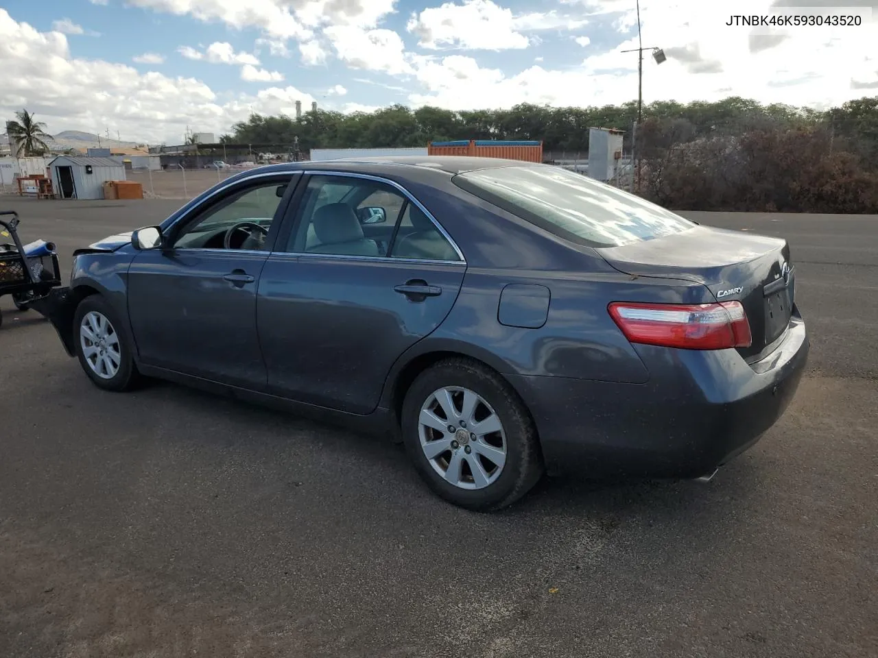 2009 Toyota Camry Se VIN: JTNBK46K593043520 Lot: 65542654