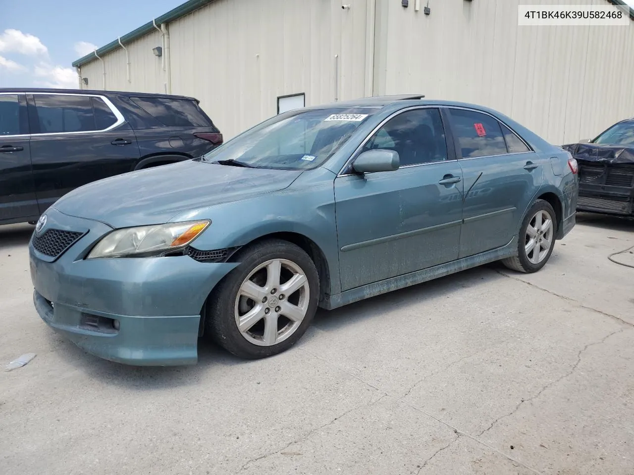 4T1BK46K39U582468 2009 Toyota Camry Se