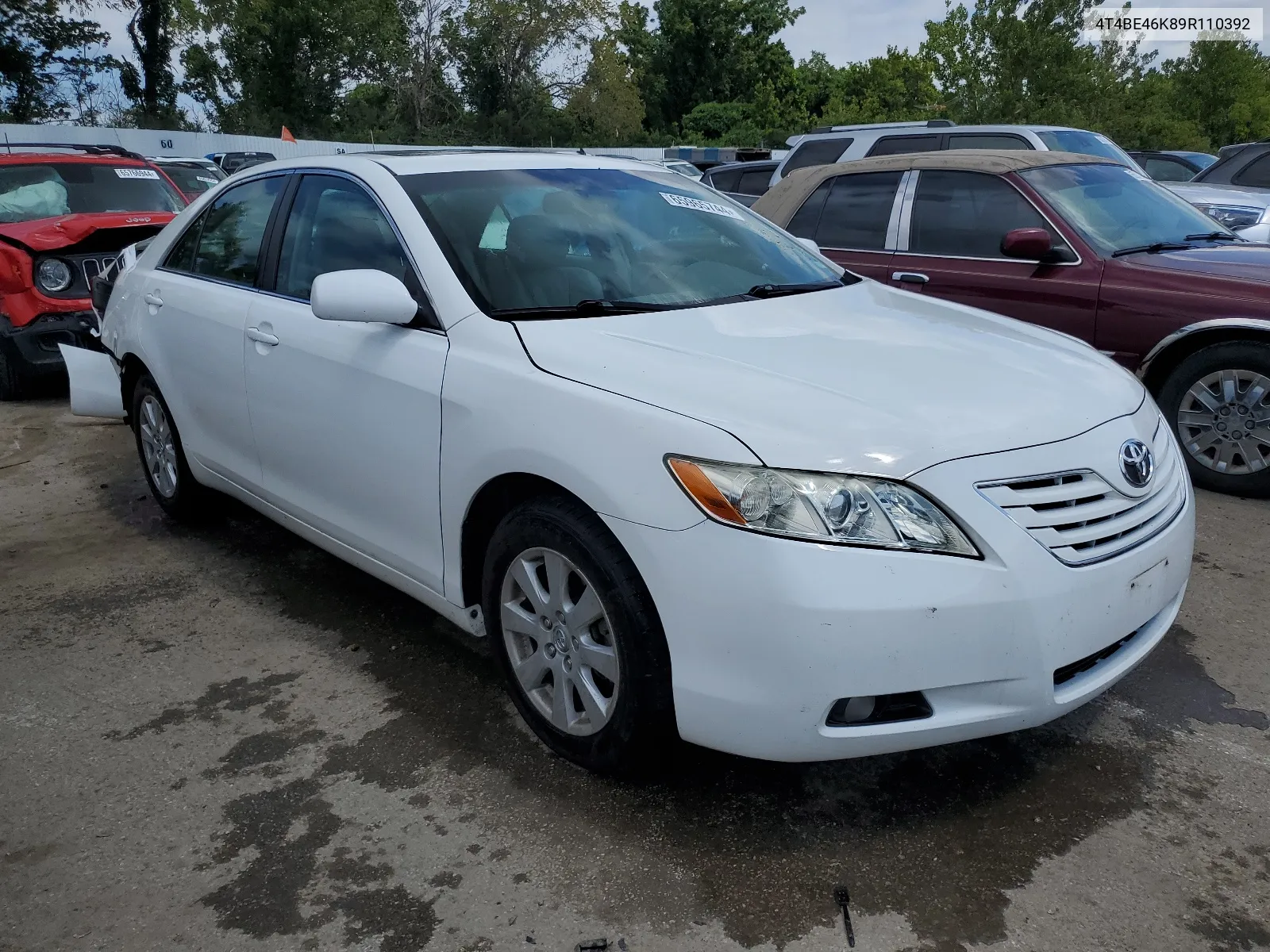 2009 Toyota Camry Base VIN: 4T4BE46K89R110392 Lot: 65965744