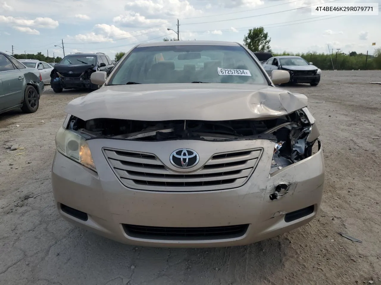 2009 Toyota Camry Base VIN: 4T4BE46K29R079771 Lot: 67257834