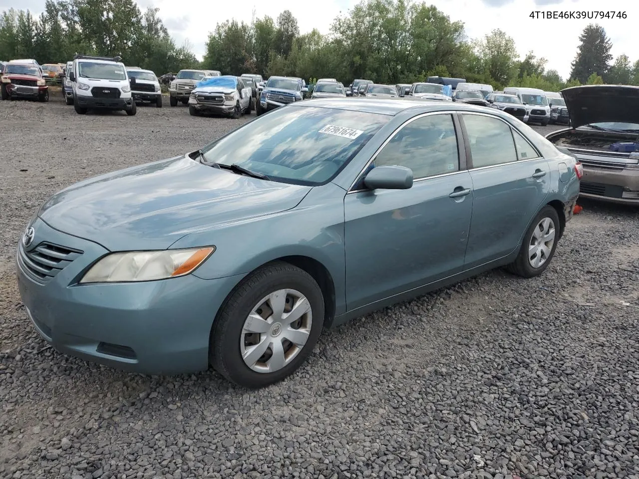 2009 Toyota Camry Base VIN: 4T1BE46K39U794746 Lot: 67961674