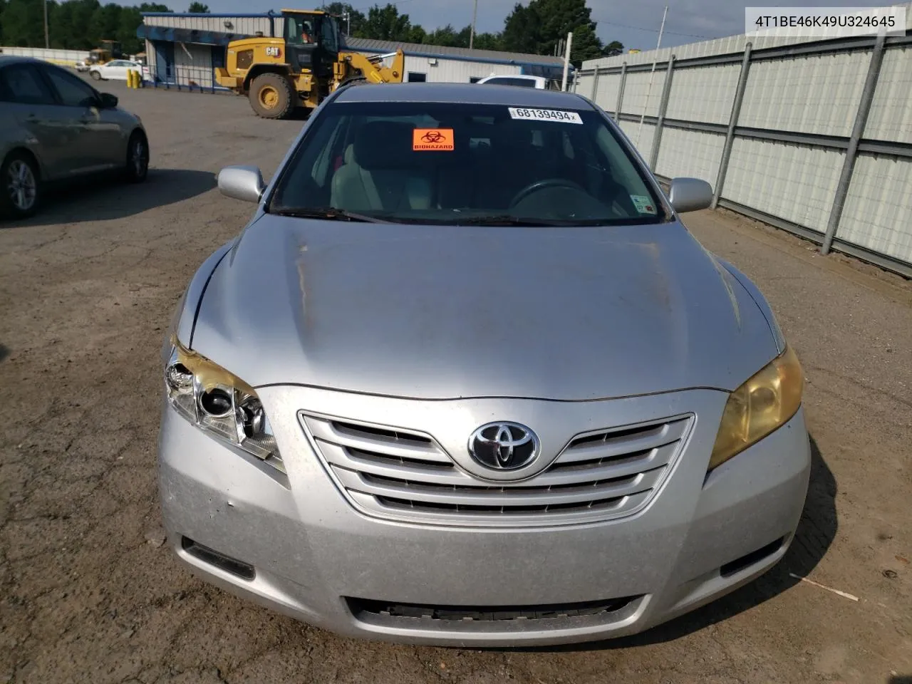 2009 Toyota Camry Base VIN: 4T1BE46K49U324645 Lot: 68139494