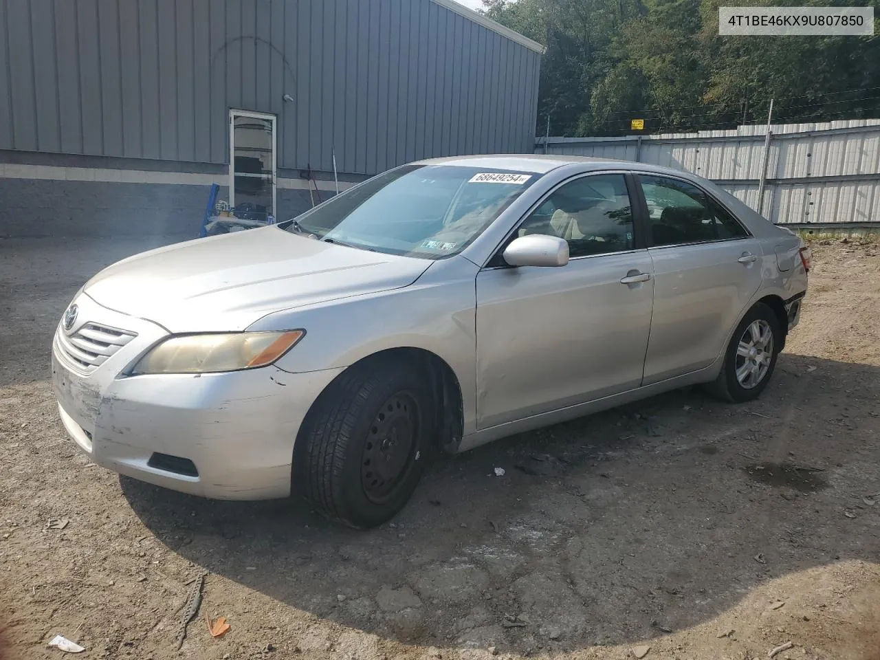 4T1BE46KX9U807850 2009 Toyota Camry Base