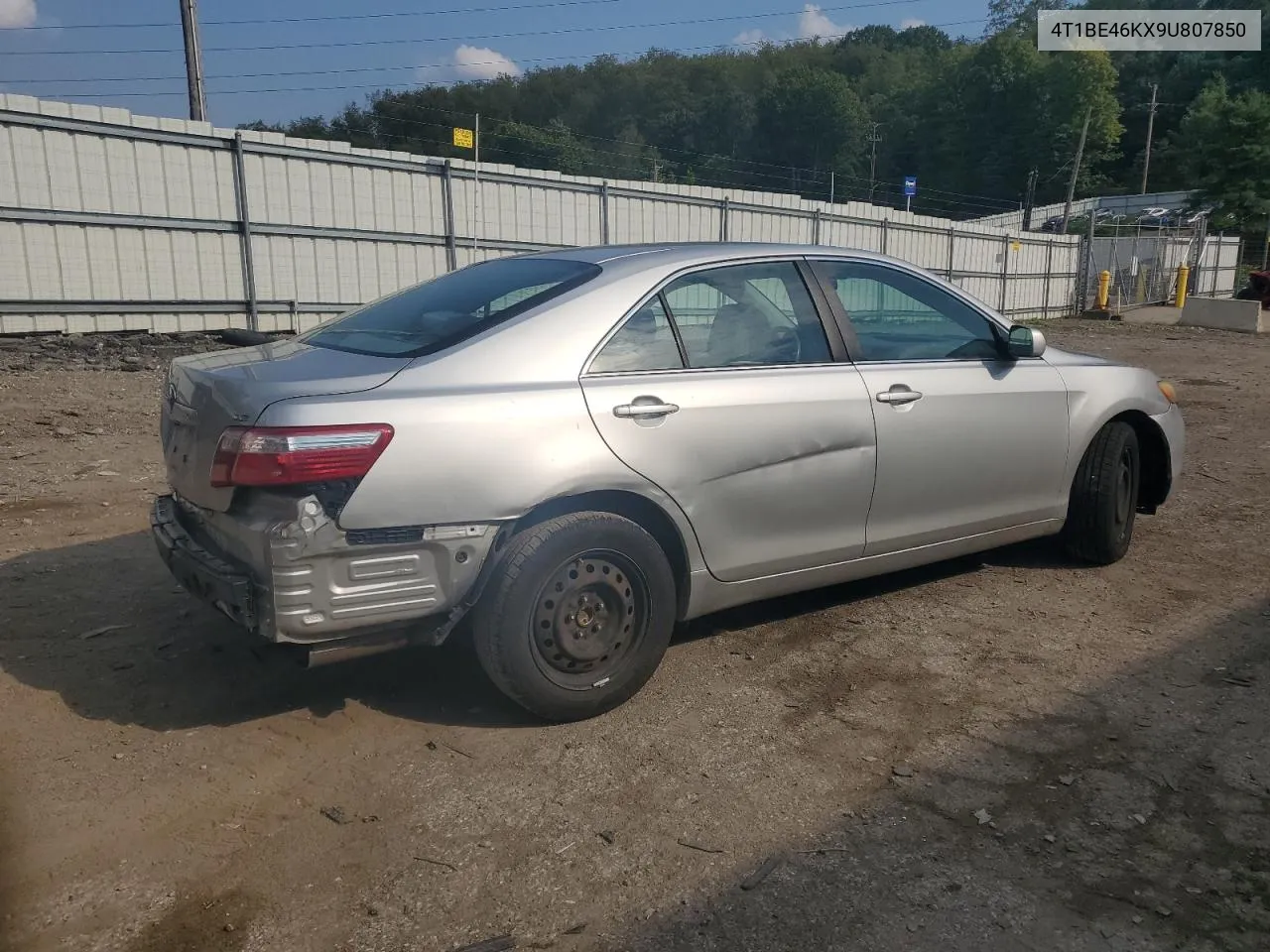 2009 Toyota Camry Base VIN: 4T1BE46KX9U807850 Lot: 68649254