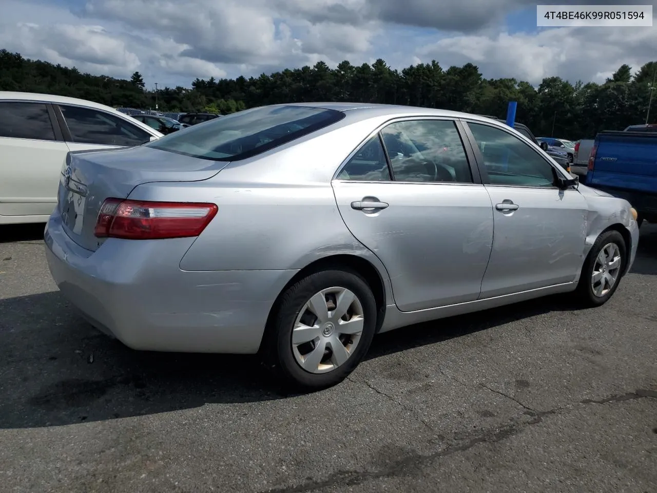 2009 Toyota Camry Base VIN: 4T4BE46K99R051594 Lot: 69002544